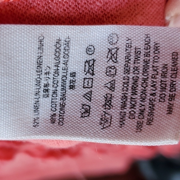 Free People coral lightweight swing tee cap sleeve XS p2p 23.5 - Picture 7 of 8